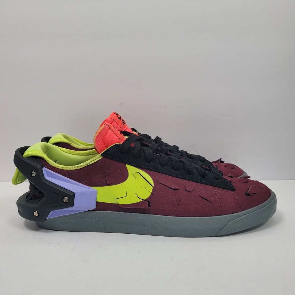 Nike Blazer Low Acronym Men's Night Maroon Sneakers DN2067-600 US Size 9.5 NWOB